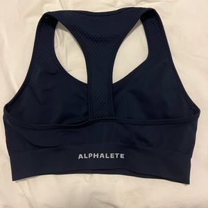 Alphalete Impact Bra - Tuxedo Blue *DISCONTINUED*